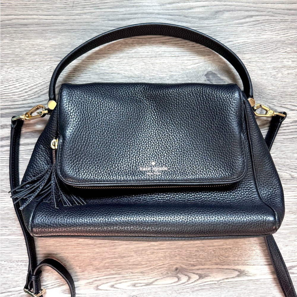 Kate Spade Crossbody Black (Gold)